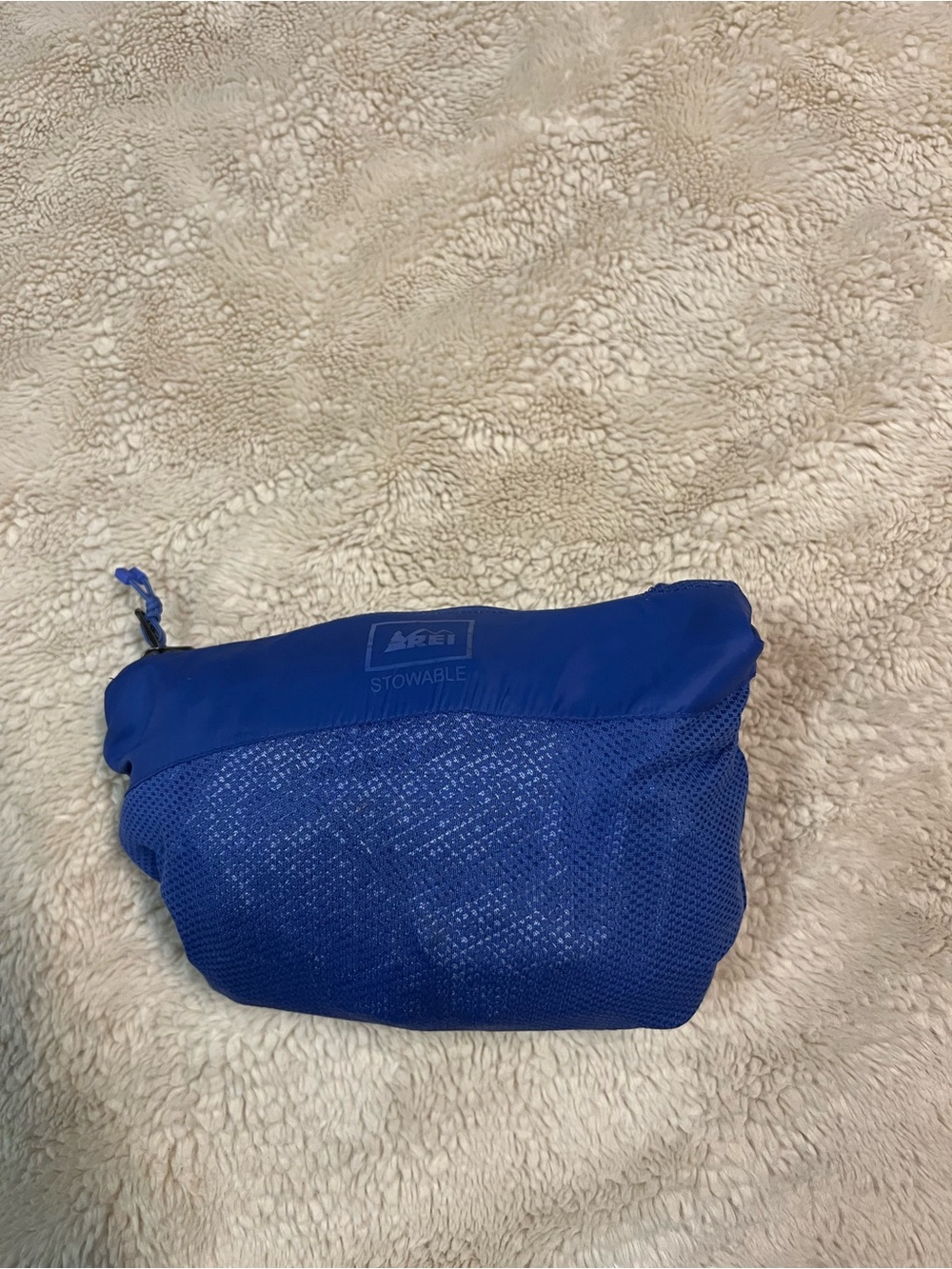 REI Royal Blue Women's Hooded Shell Jacket - Picture 10 of 10